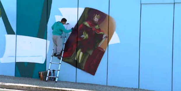 Odivelas em grafitti