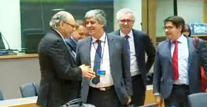 Mário Centeno no Eurogrupo