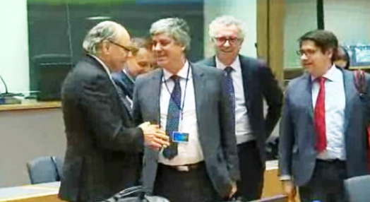 Mário Centeno no Eurogrupo