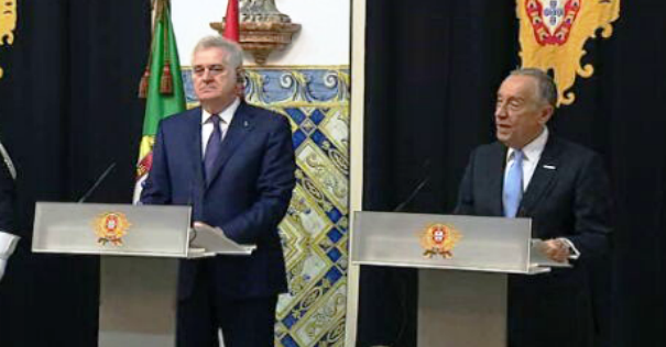 Visita de Tomislav Nikolic a Portugal