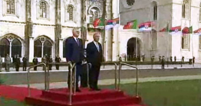 Visita de Tomislav Nikolic a Portugal