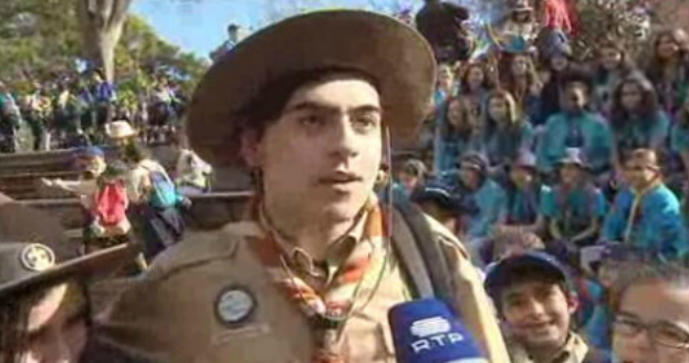 161º aniversário do nascimento de Baden-Powell