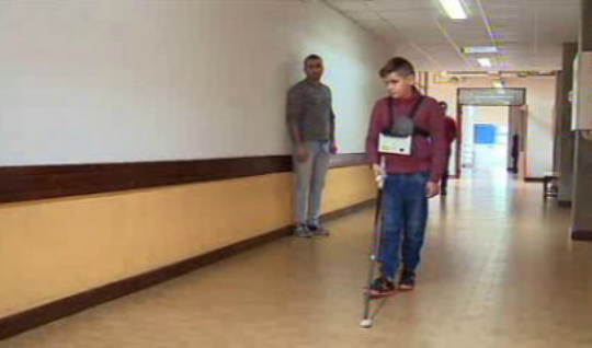 Bengala eletrónica para invisuais