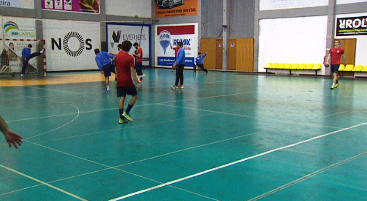 Andebol: treino do Madeira Sad