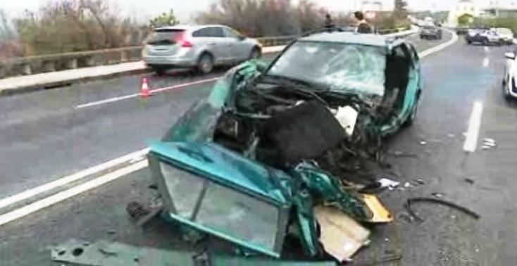 Acidente na marginal de Cascais