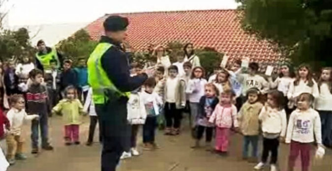Ação pedagógica da GNR nas escolas