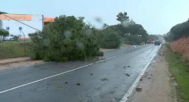 Tornado no Algarve