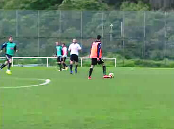 Futebol: Treino do Nacional