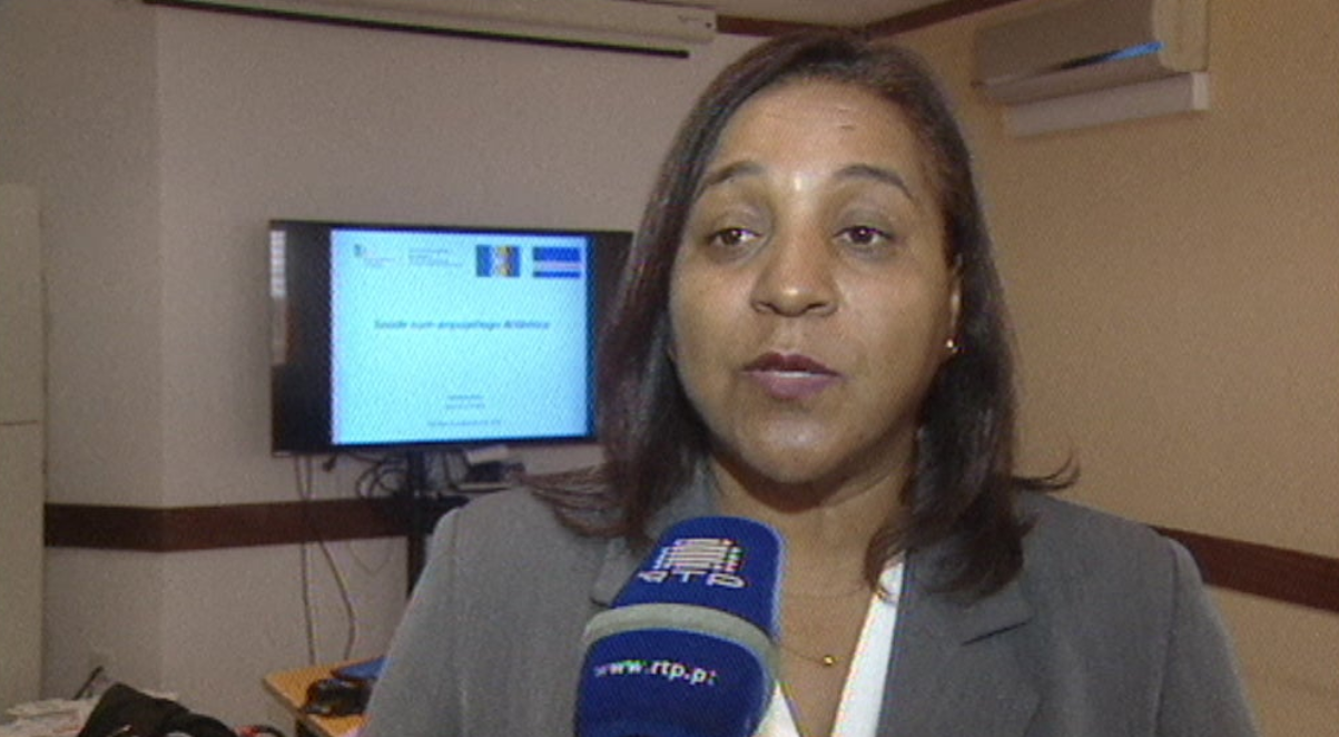 Visita da diretora nacional de saúde de Cabo Verde