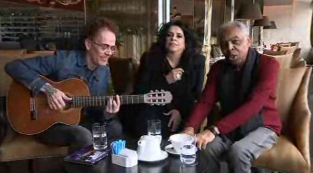 Gilberto Gil, Gal Costa e Nando Reis em Portugal