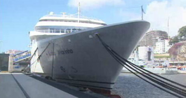 Danos no “Lobo Marinho”