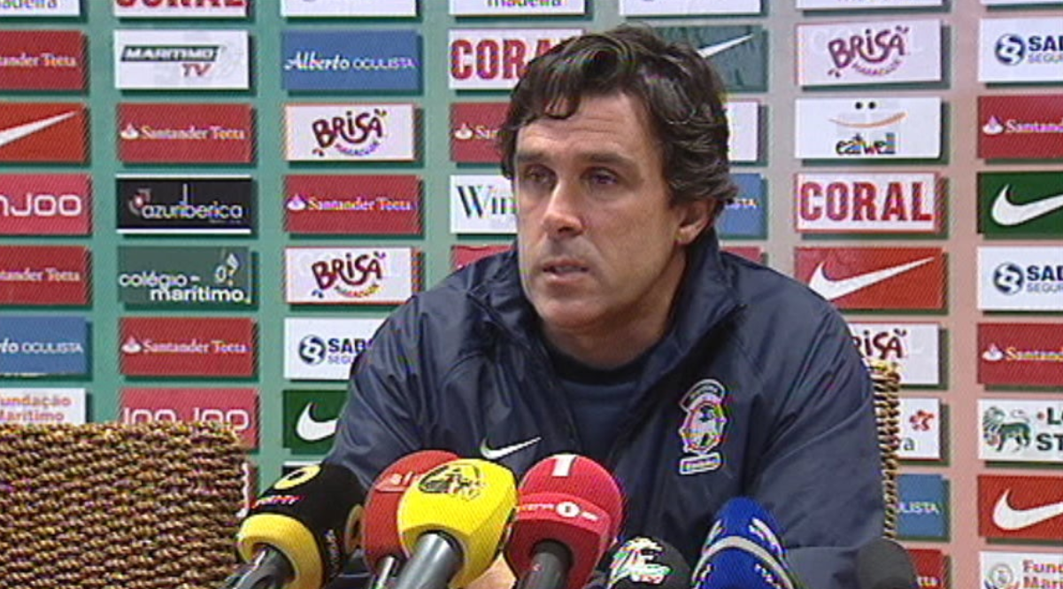 Futebol: treino do Marítimo