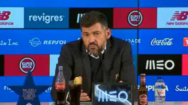 Declarações de Sérgio Conceição