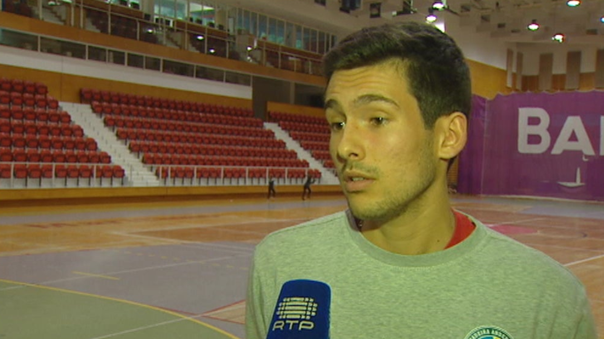 Andebol: treino do Madeira Andebol Sad