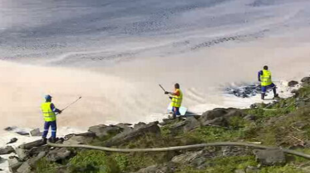 Poluição no Rio Tejo