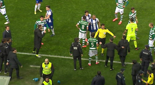 Futebol: confrontos no FC Porto vs Sporting