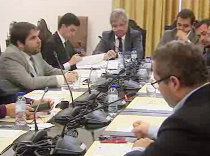 Audição a João Machado e Duarte Freitas