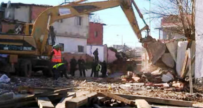 Demolições no Bairro 6 de Maio