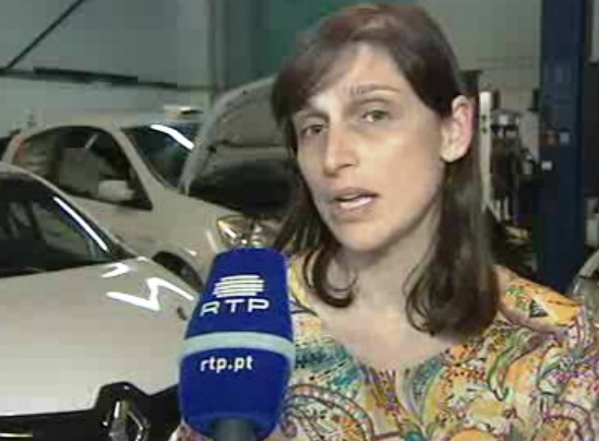 Isabel Ramos no Rali da Madeira