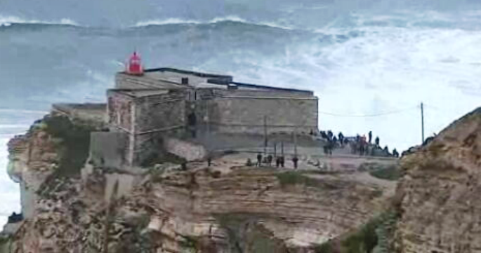Mau tempo na Figueira da Foz, Porto e Nazaré