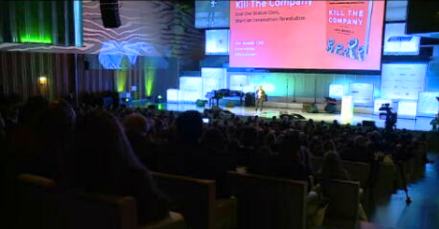 Conferência sobre futuro dos negócios