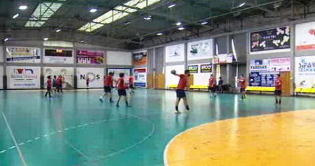 Andebol: treino da equipa do Madeira Andebol Sad