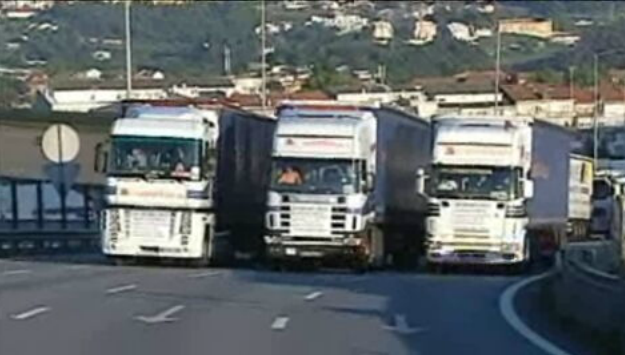 Protesto dos camionistas