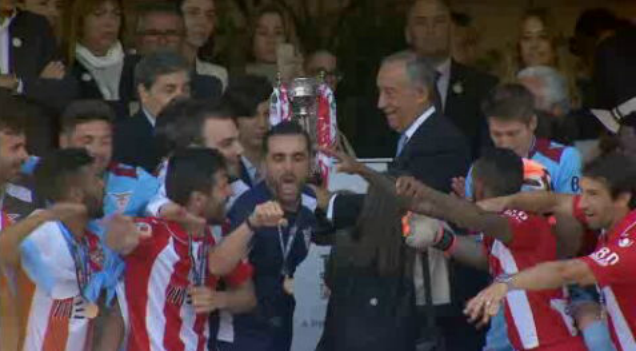 Marcelo Rebelo de Sousa na Final da Taça de Portugal