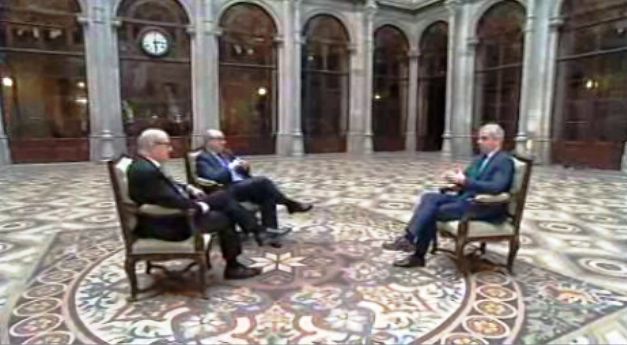 Entrevista a Azeredo Lopes e Jean-Yves le Drian