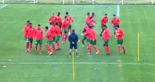 Futebol: treino do Marítimo