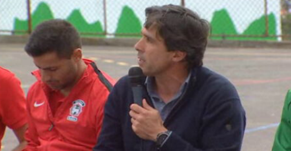 Visita do Marítimo a escola da Pena