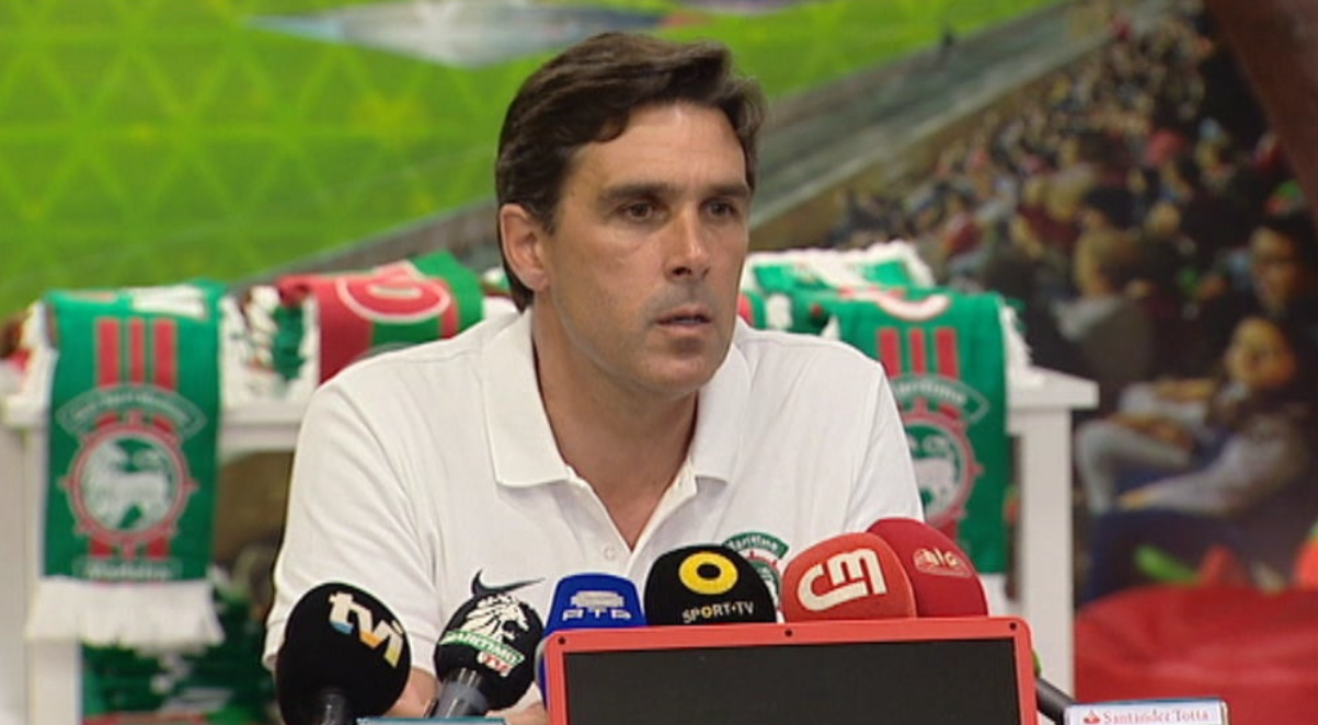 Futebol: treino do Marítimo