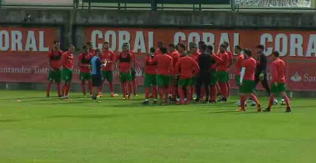 Futebol: treino do Marítimo