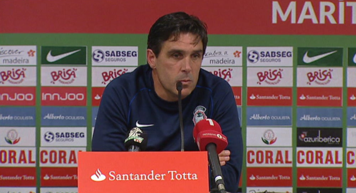 Futebol: treino do Clube Sport Marítimo