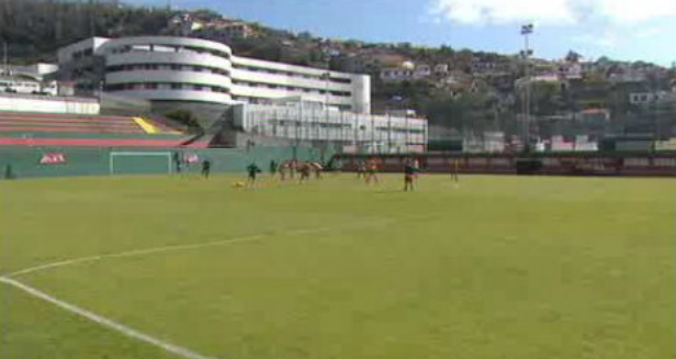 Futebol: treino da equipa do Marítimo