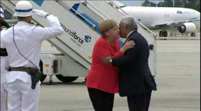 Visita de Angela Merkel a Portugal