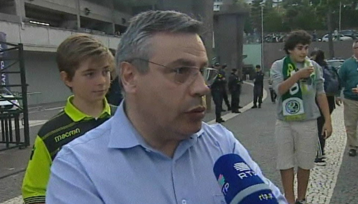 Contestação dos adeptos à equipa do Sporting