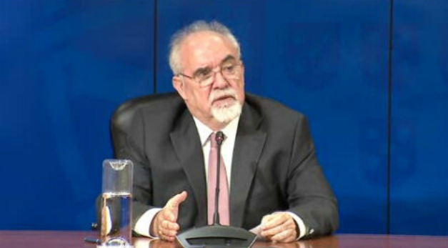 Conferência de imprensa de José Vieira da Silva