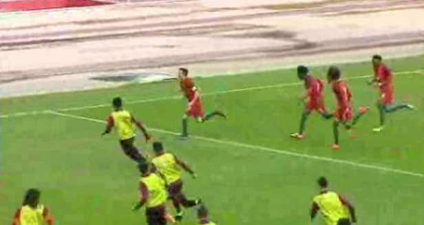 Futebol: treino da seleção portuguesa de sub-17