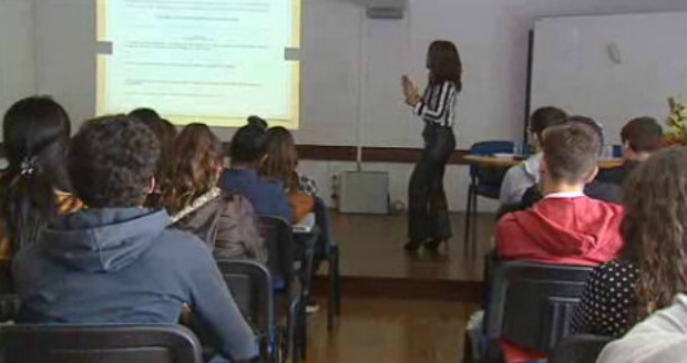 Ação de sensibilização escolar