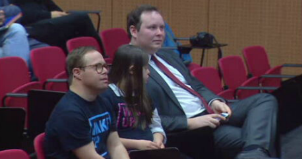 Encontro de familias com filhos com Trissomia 21