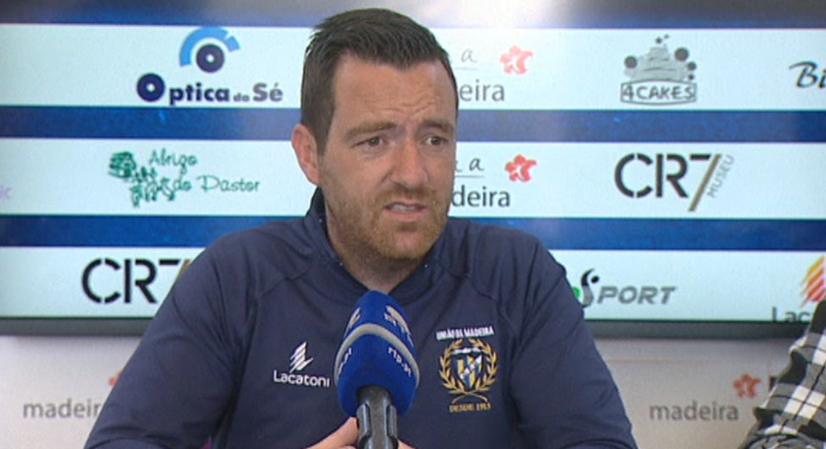 Futebol: treino do União da Madeira