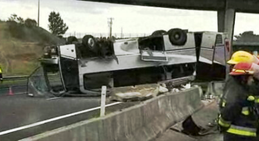 Acidente rodoviário na A1