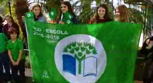 “Bandeira Verde” na escola Dr. Ângelo Augusto da Silva