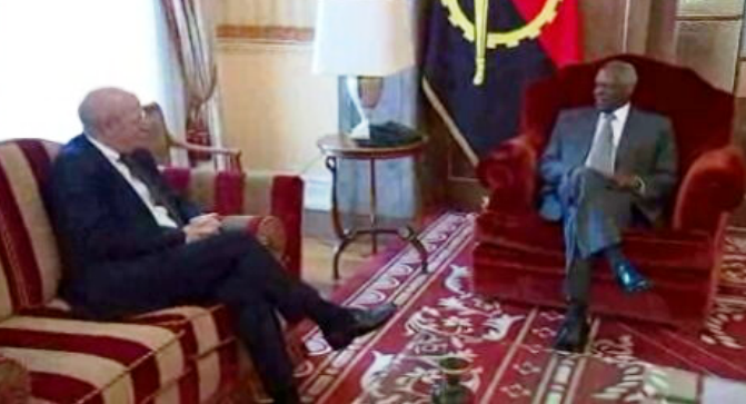 Visita de Augusto Santos Silva a Angola