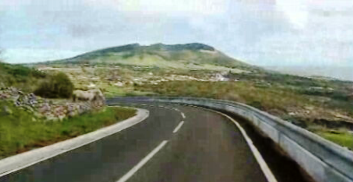 Inauguração de estrada na Graciosa