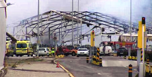 Incêndio em Setúbal