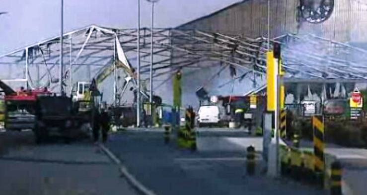 Incêndio em Setúbal