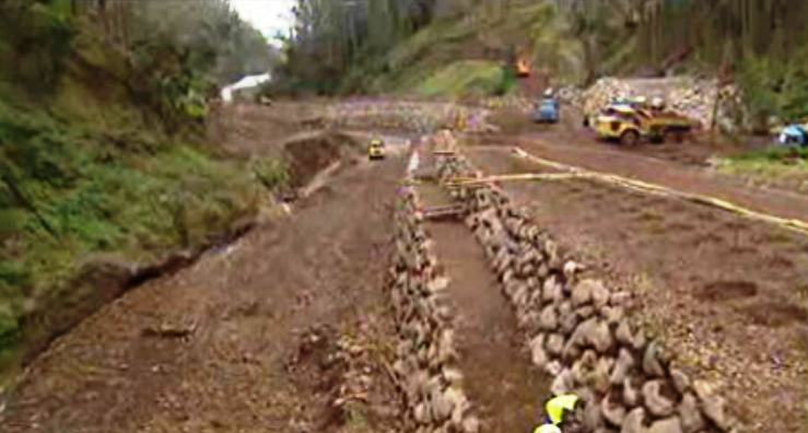 Obras na ribeira de São João