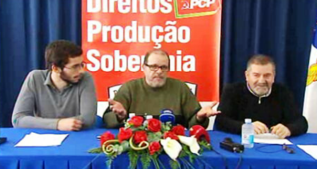 Conferência de imprensa do PCP-Açores